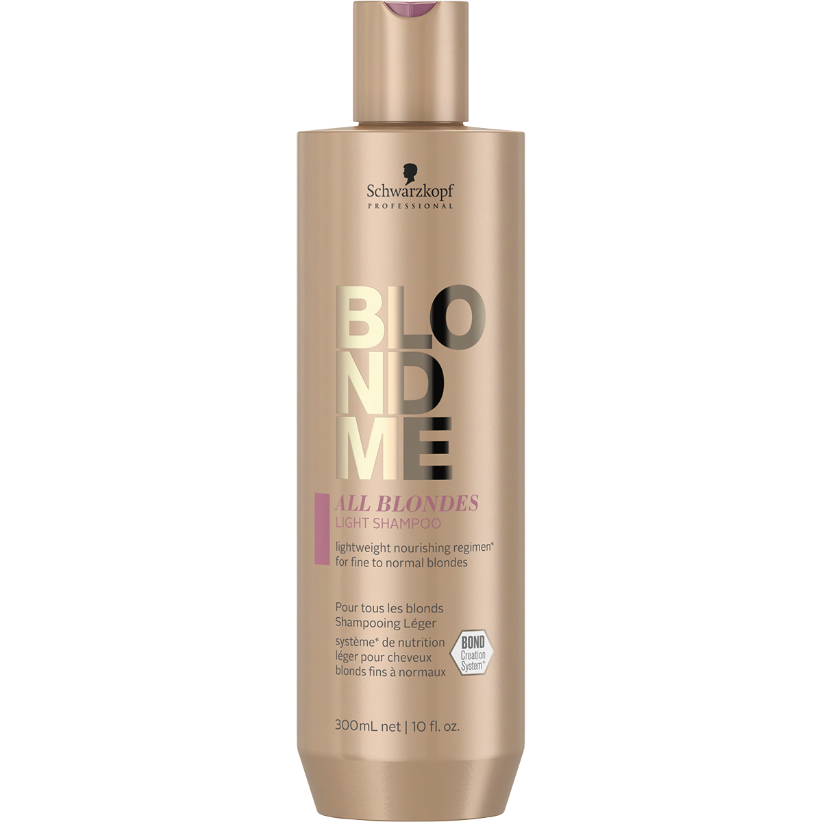Schwarzkopf Professional BlondMe All Blondes Light lekki szampon do włosów blond, 300 ml