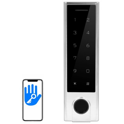 Zamek szyfrowy EURA z czytnikiem biometrycznym AC-91H4