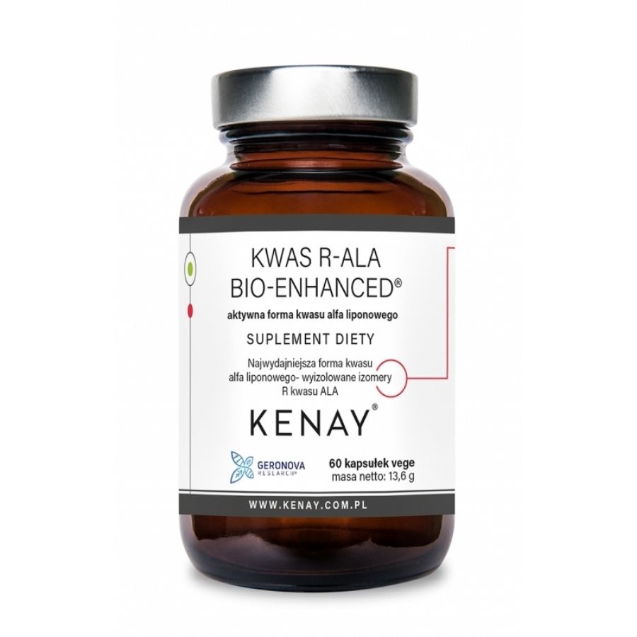 Kenay Kwas R Ala Bio Enhanced suplement diety, 60 kaps./1 opak.