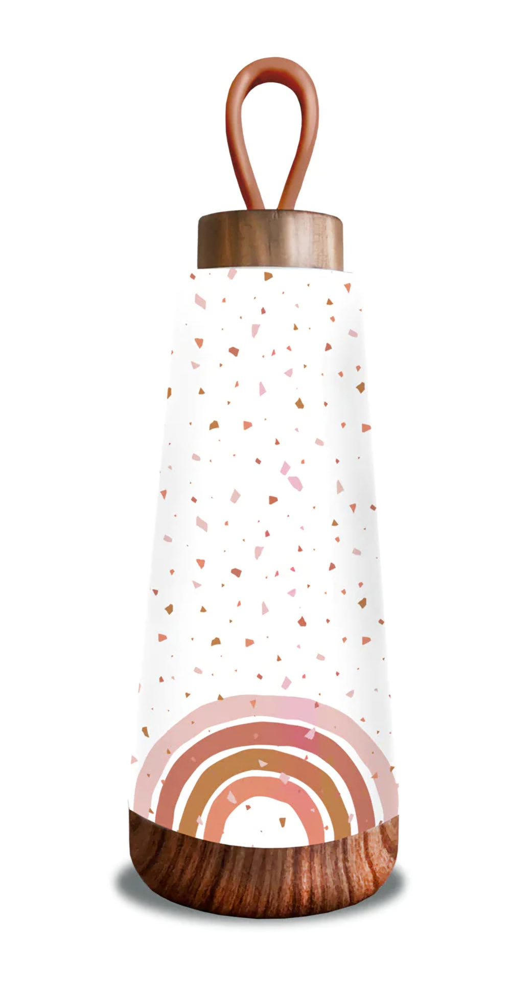 ChicMic - Butelka termiczna z pętelką 350 ml Rainbow