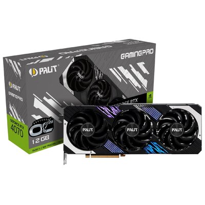 Karta graficzna PALIT GeForce RTX 4070 GamingPro OC 12GB DLSS 3