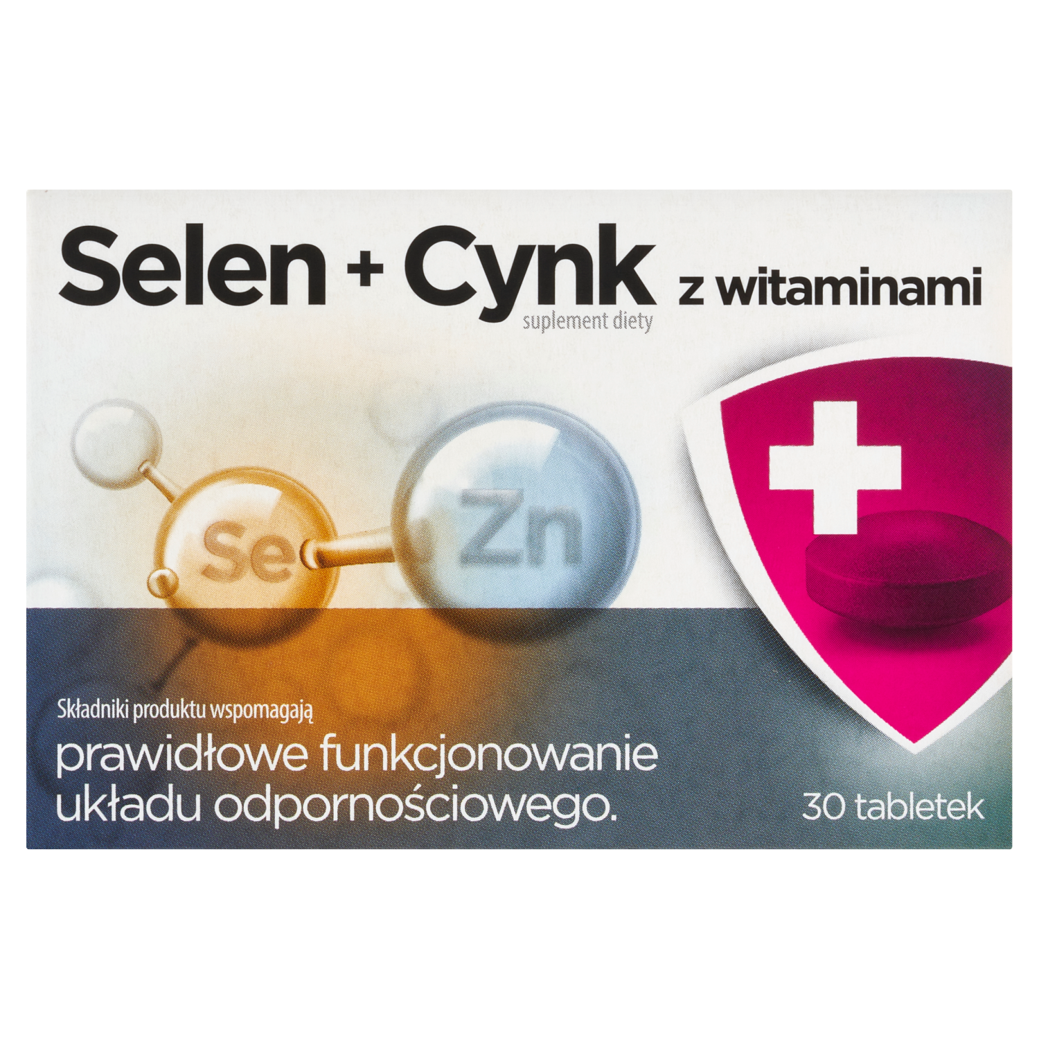 Selen+Cynk Z Witaminami suplement diety, 30 tabl./1 opak.