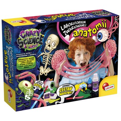 Zestaw edukacyjny LISCIANI Crazy Science Laboratorium Zwariowanej Anatomii 304-PL80663