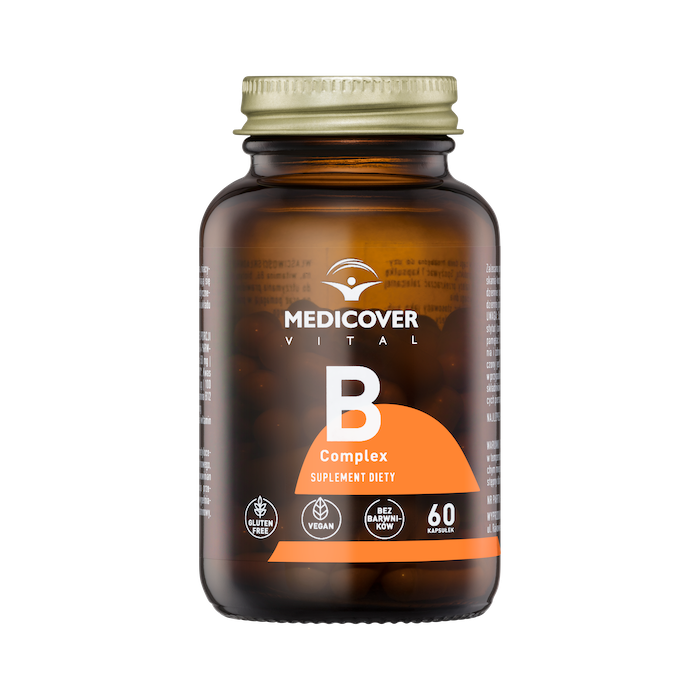 Medicover Vital Witamina B Complex suplement diety, 60 kaps./1 opak.