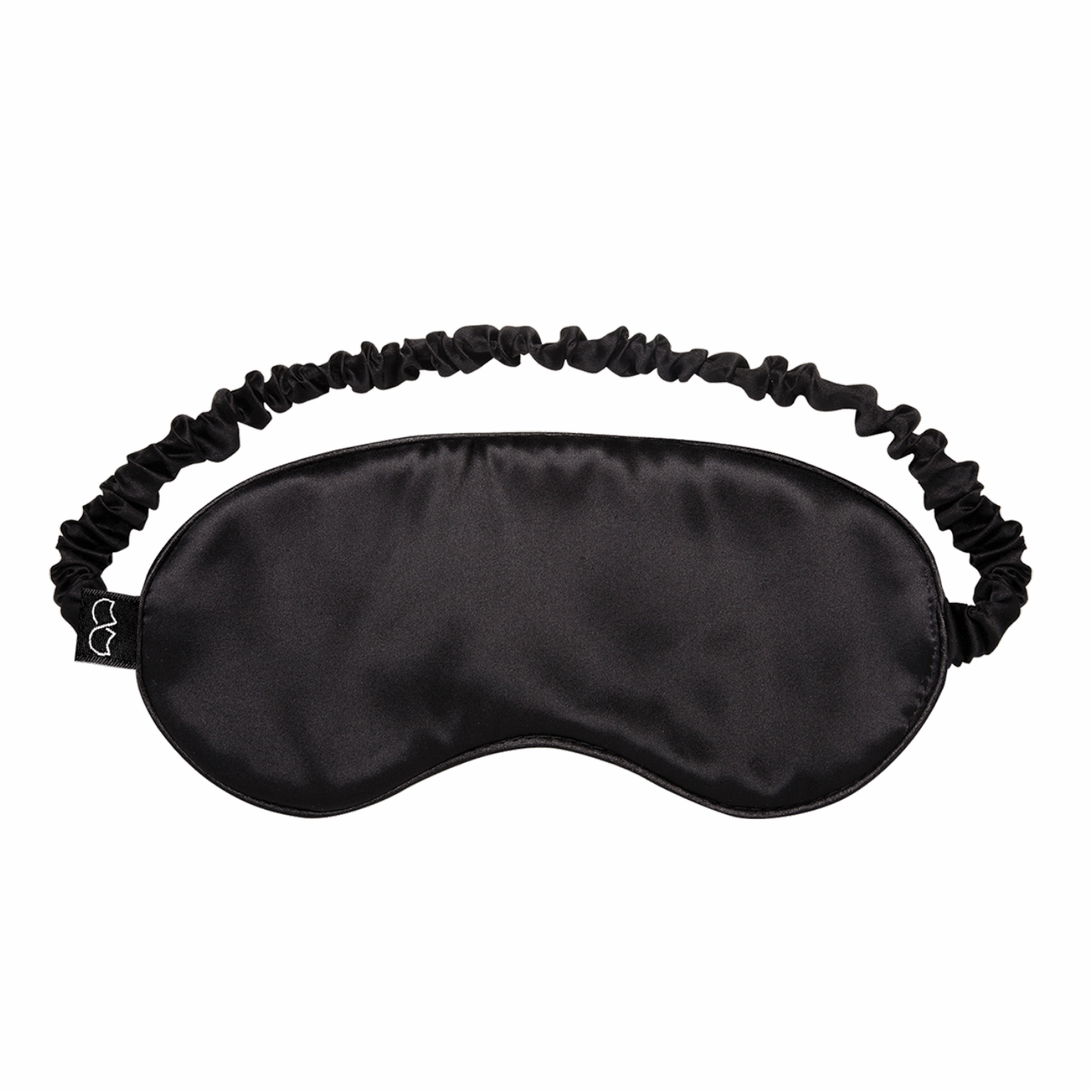 Cat&Cat Silk jedwabna maska do spania czarna, 1 szt.