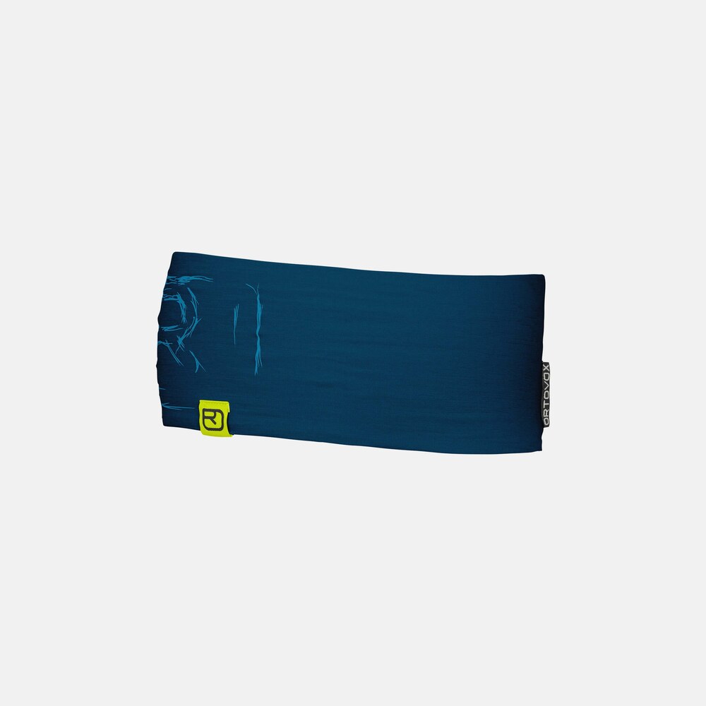Ortovox - Opaska unisex 120 TEC LOGO Headband petrol blue