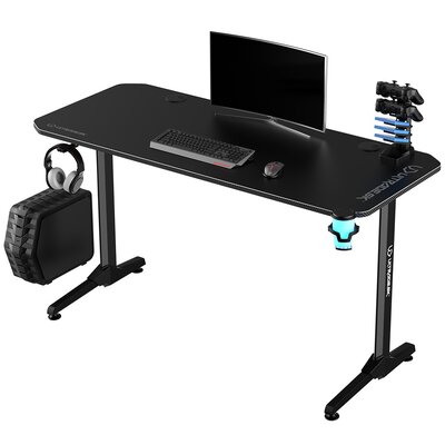 Biurko gamingowe ULTRADESK Frag Czarny