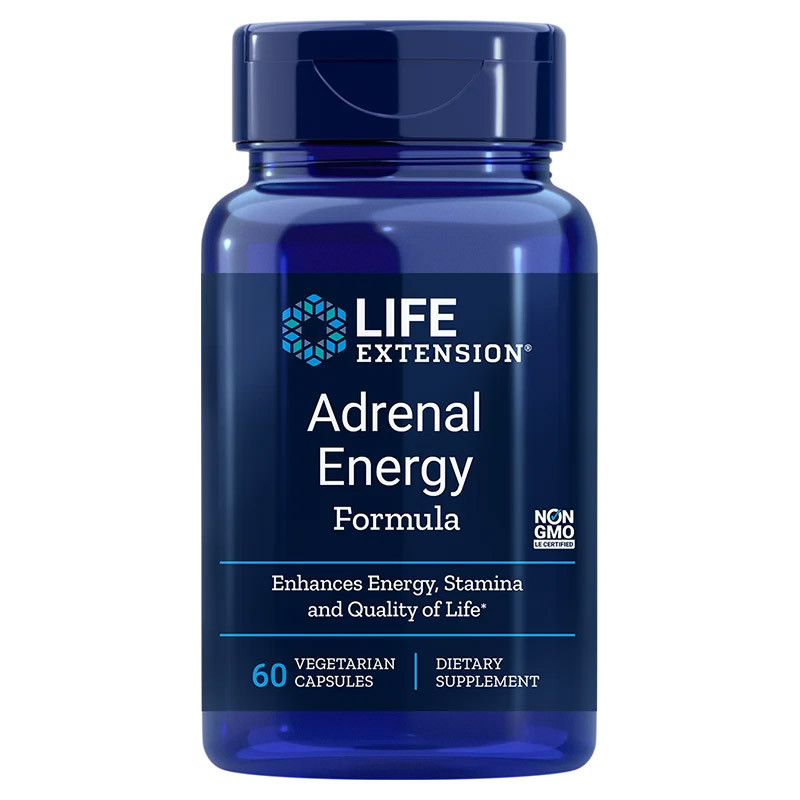 Life Extension Adrenal Energy suplement diety, 60 kaps./1 opak.