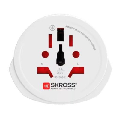 Adapter podróżny SKROSS 1.500211C-E (Globalny - Europa)