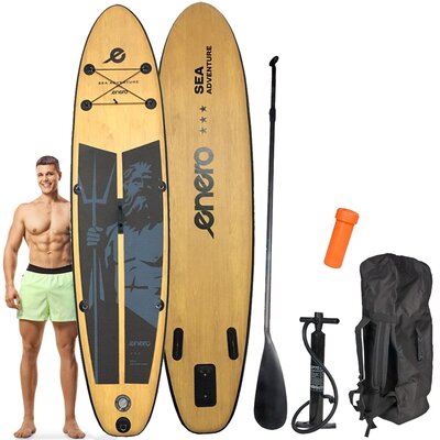 Deska SUP ENERO Neptun Wooden 1039473 320 x 76 x 15 cm