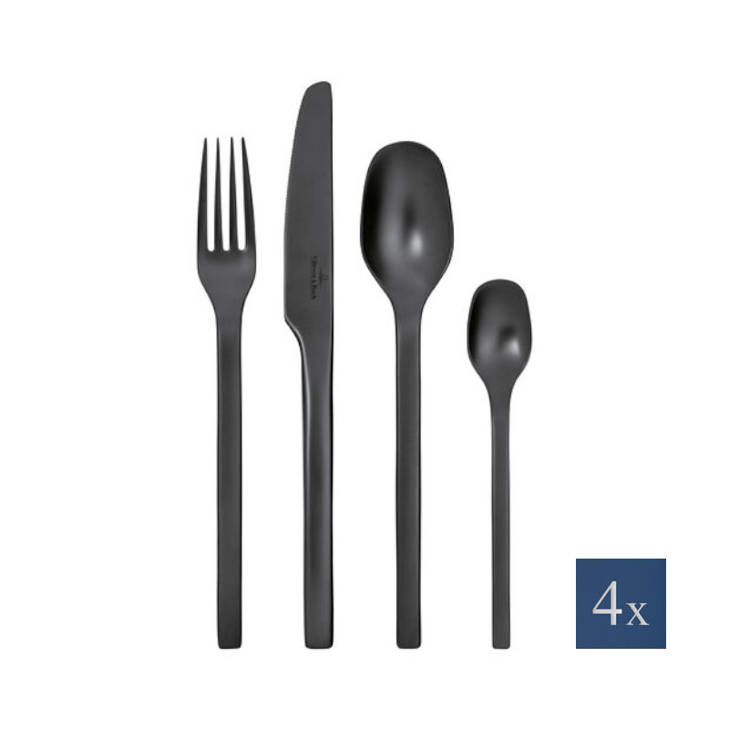 Villeroy&Boch - Komplet sztućców 16szt. Manufacture Rock