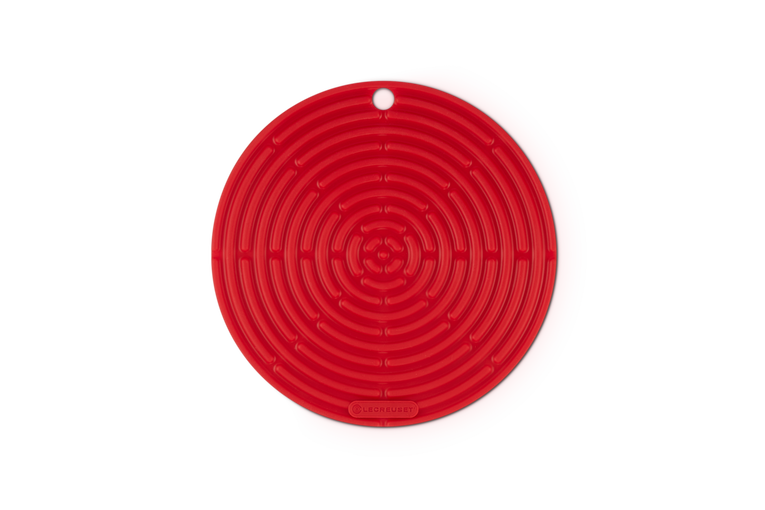 Le Creuset -  podkładka pod garnek silikon wiśniowy