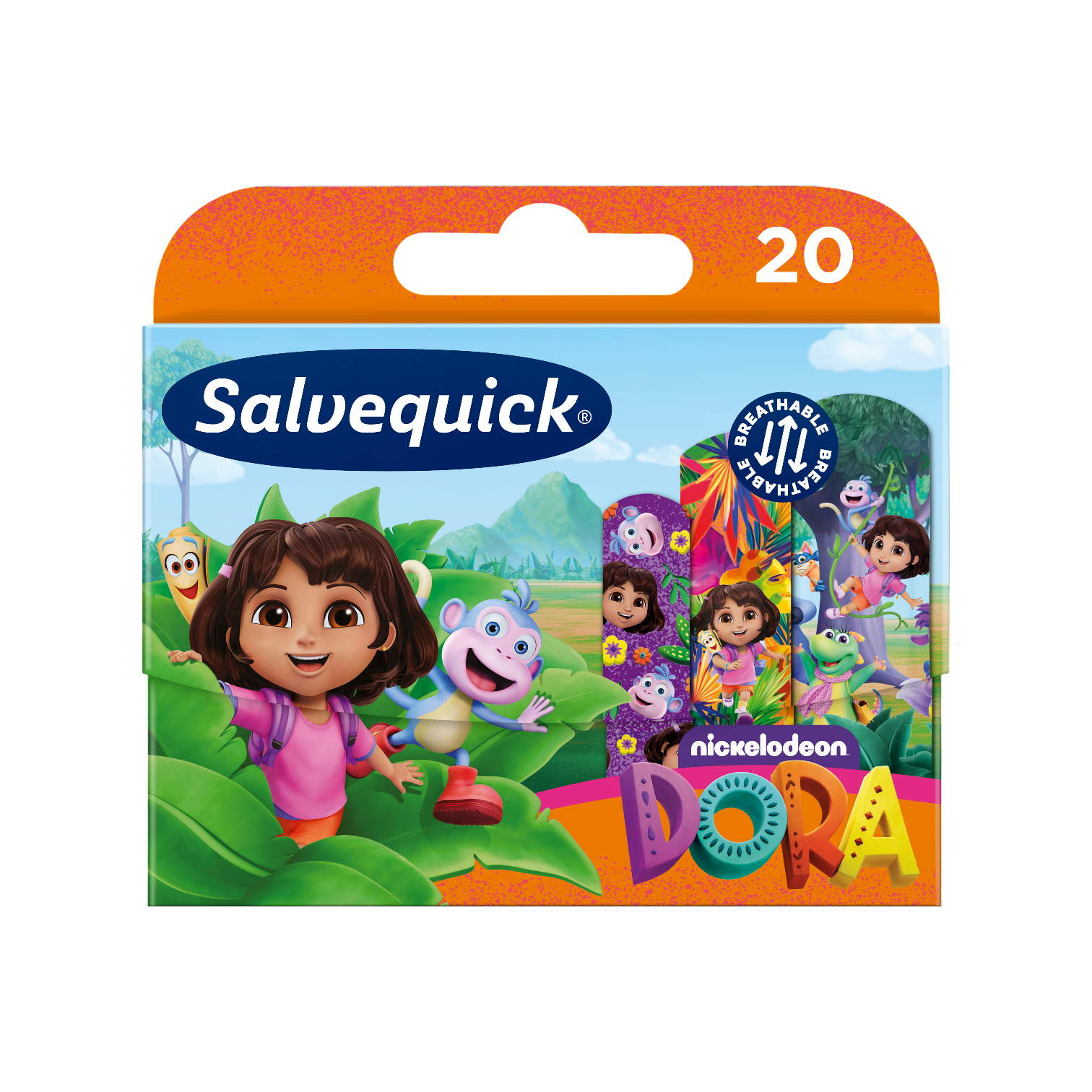 Salvequick DORA plastry dla dzieci, 20 szt./1 opak.