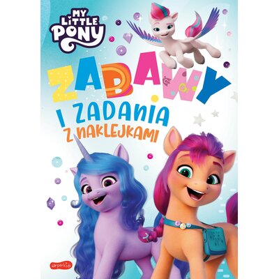 Naklejanka My Little Pony Zabawy i zadania z naklejkami Wydanie filmowe