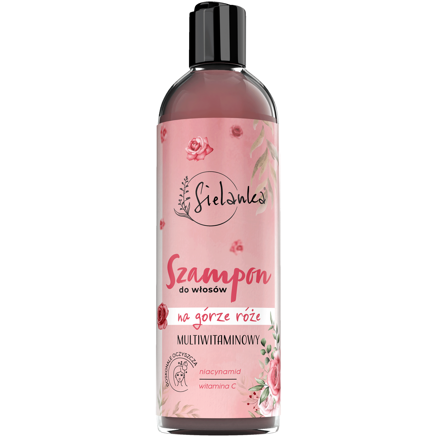 Sielanka Na Górze Róże szampon do włosów multiwitaminowy, 400 ml