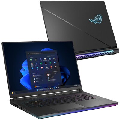 Laptop ASUS ROG Strix Scar 18 G834JZR-N6036W 18" IPS 240Hz i9-14900HX 32GB RAM 1TB SSD GeForce RTX4080 DLSS 3 Windows 11 Home