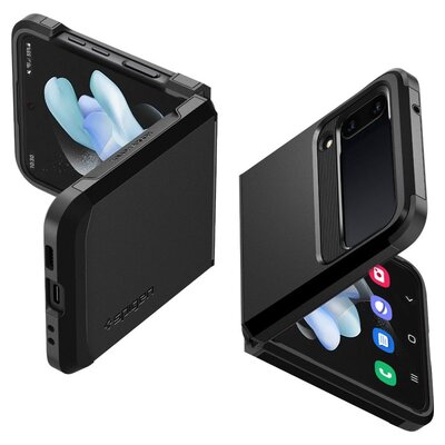 Etui SPIGEN Tough Armor do Samsung Galaxy Z Flip 4 Czarny