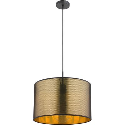 Lampa sufitowa GLOBO Nuggy 15583H Czarno-złoty