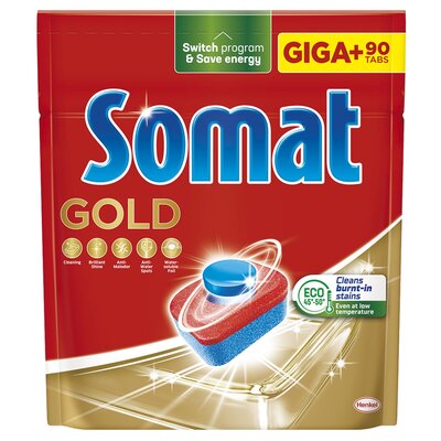 Tabletki do zmywarek SOMAT Gold - 90 szt.