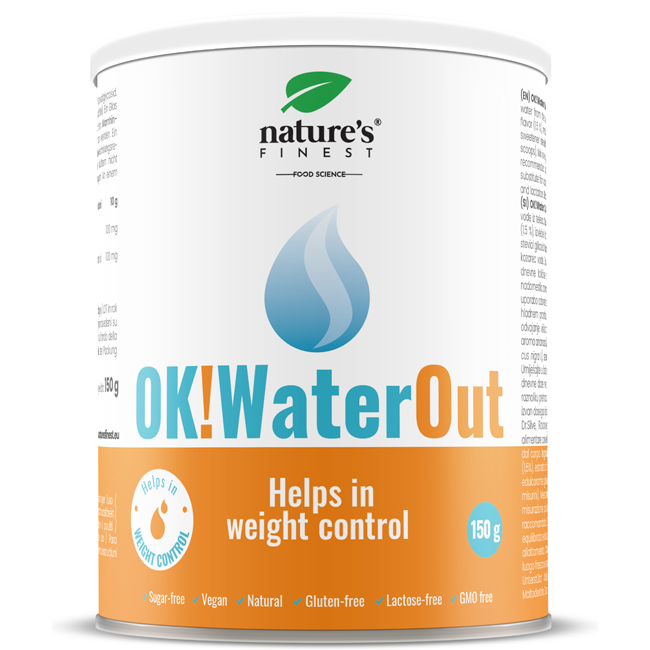 Nature's Finest Ok!Waterout suplement diety na nadmiar wody w organizmie, 150 g