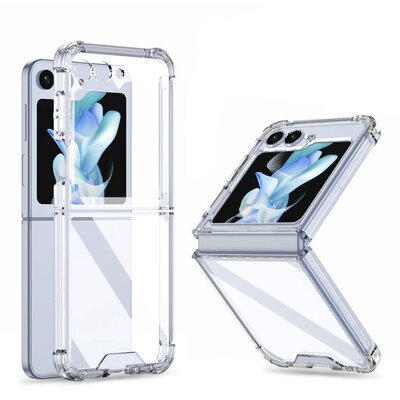 Etui TECH-PROTECT Flexair Hybrid do Samsung Galaxy Z Flip 5 Przezroczysty