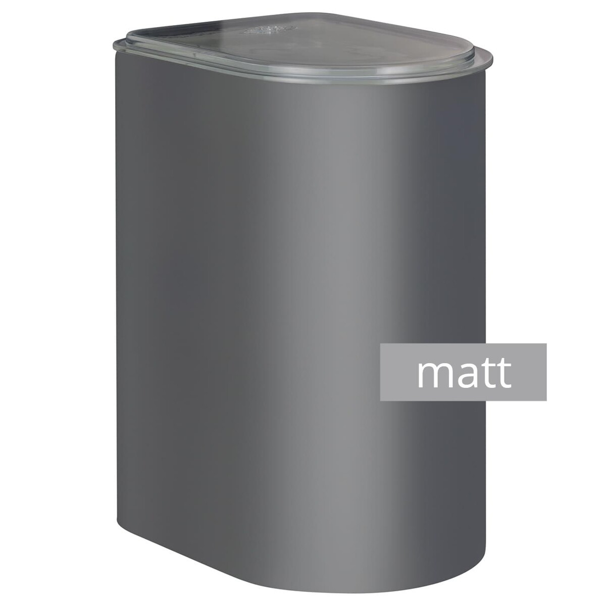 Wesco - Pojemnik metalowy 3 l Loft Grafitowy MATT