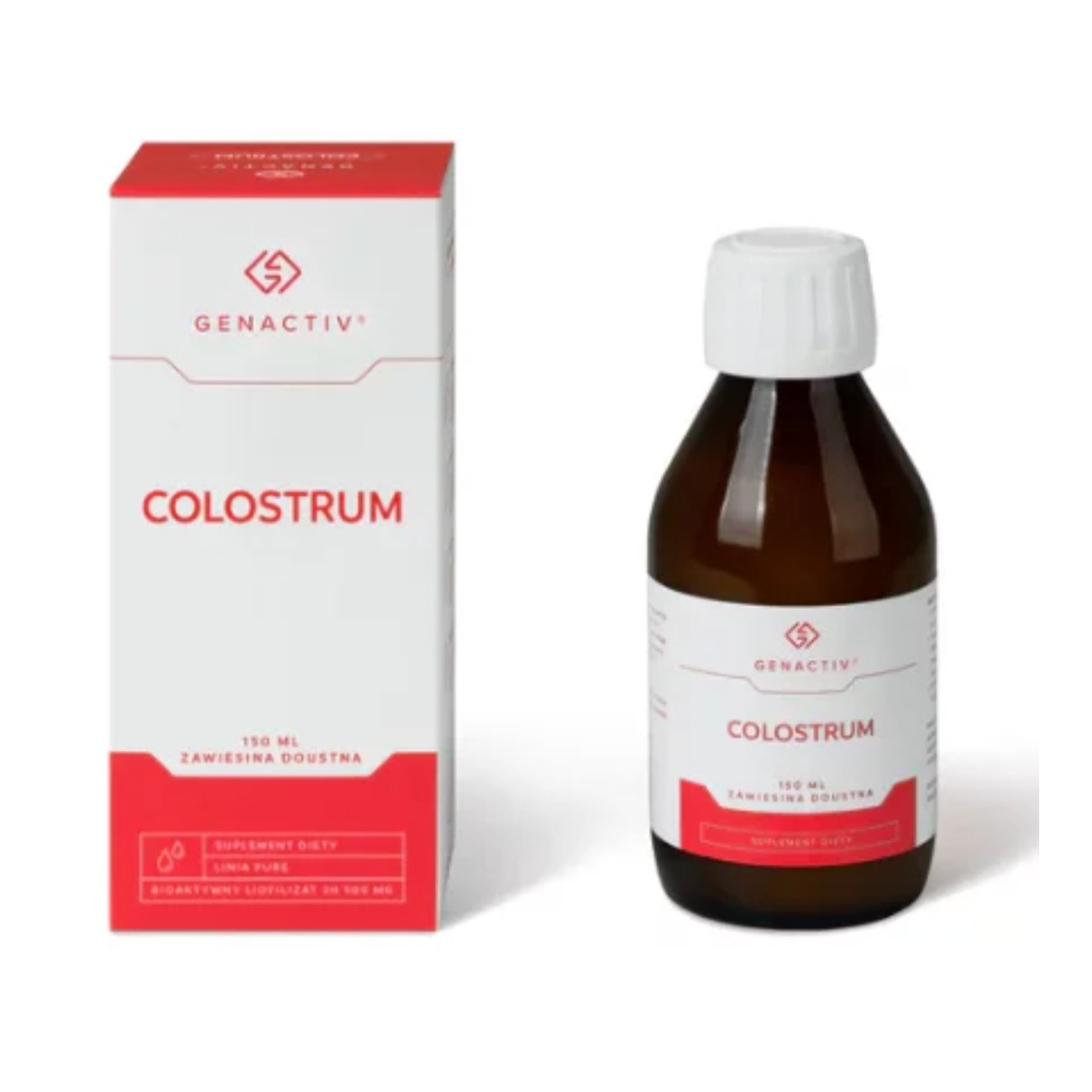 Genactiv Colostrum suplement diety, 150 ml