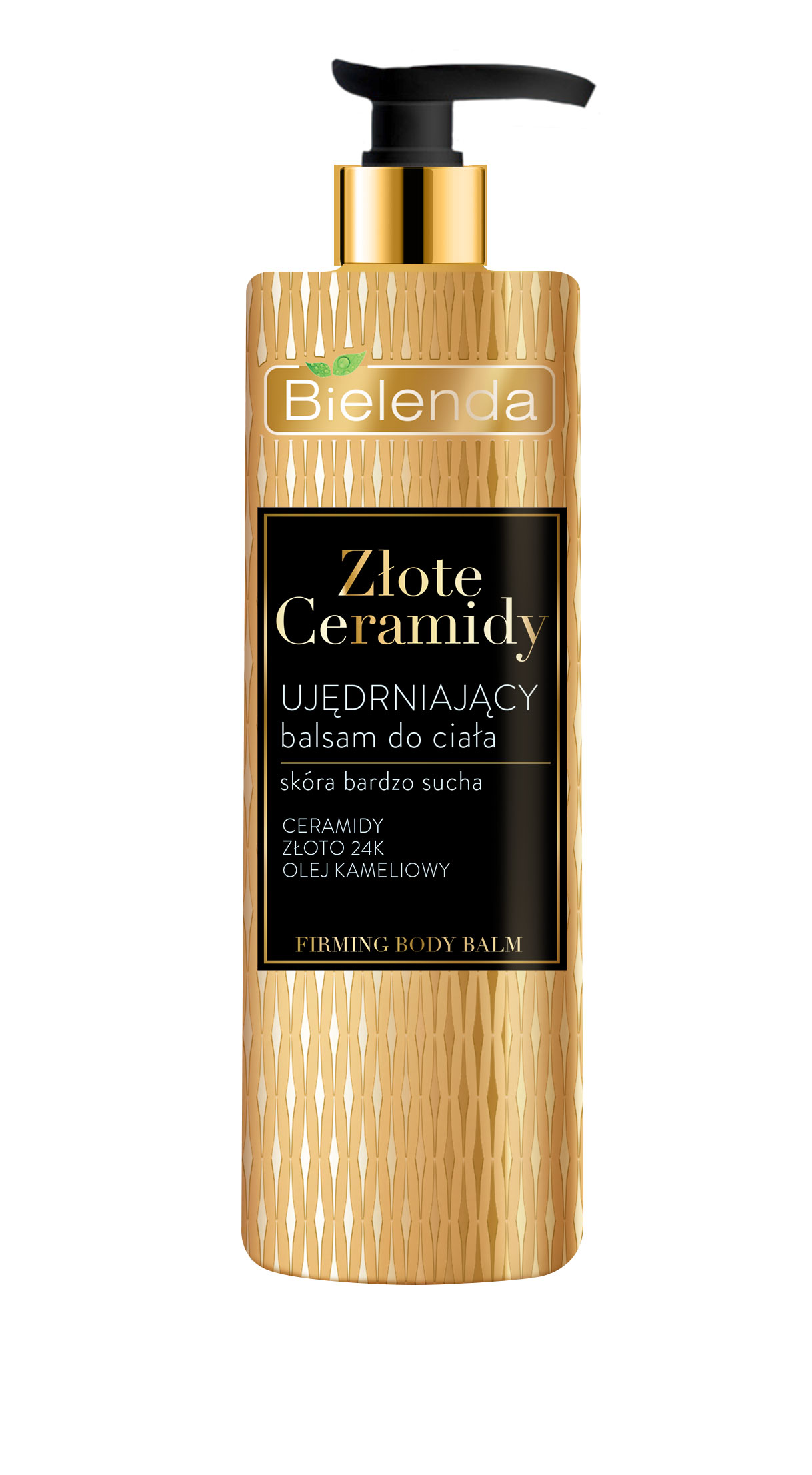 Bielenda Złote Ceramidy balsam do ciała ujędrniający, 400 ml