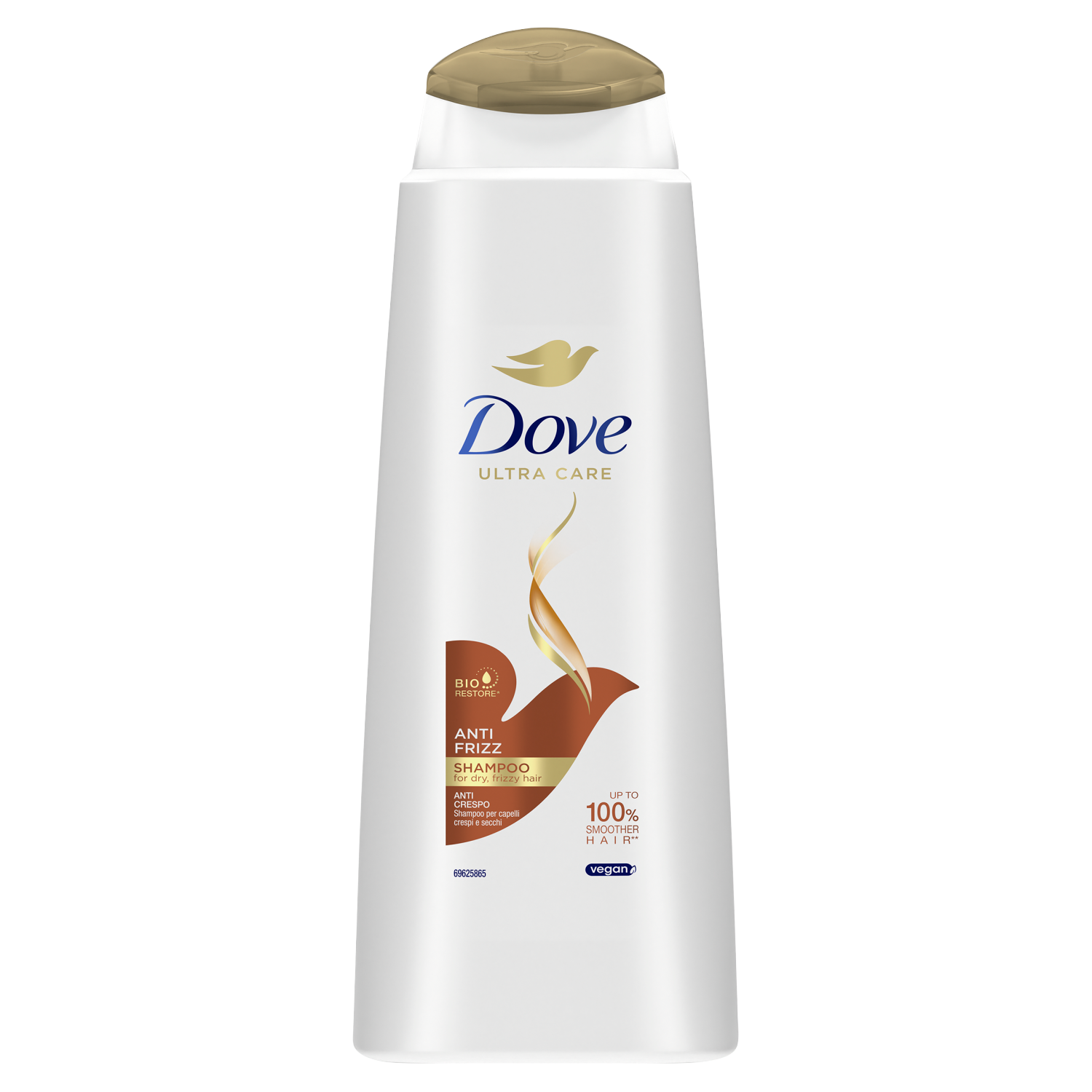 Dove Ultra Care Anti Frizz szampon do włosów, 400 ml