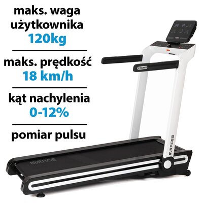 Bieżnia elektryczna TOORX Mirage C60 W 2940W 18km/h