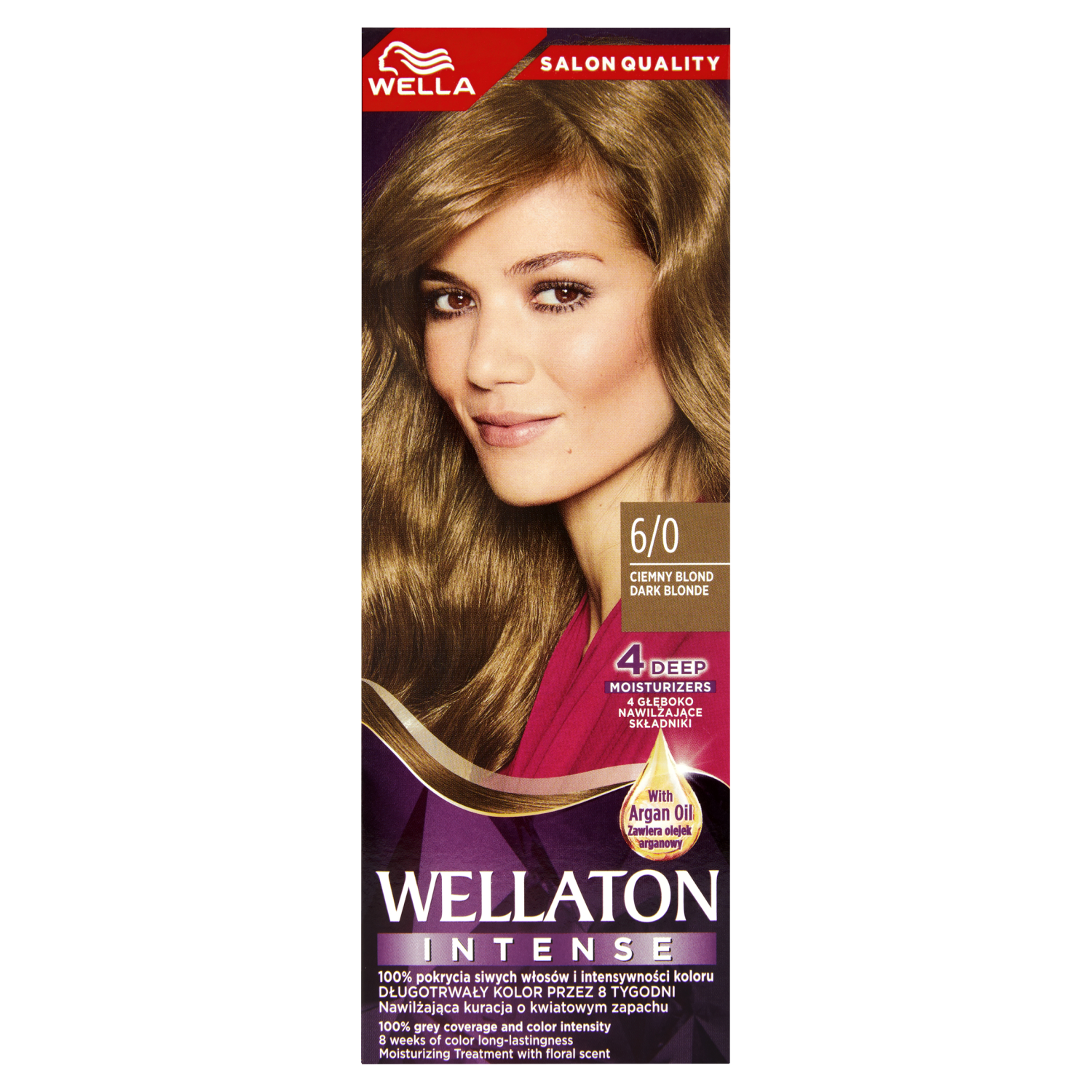 Wella Wellaton Intense farba do włosów 6/0 ciemny blond, 110 ml