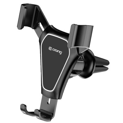 Uchwyt na telefon CRONG Gravity Auto-Clip Car Holder Czarny