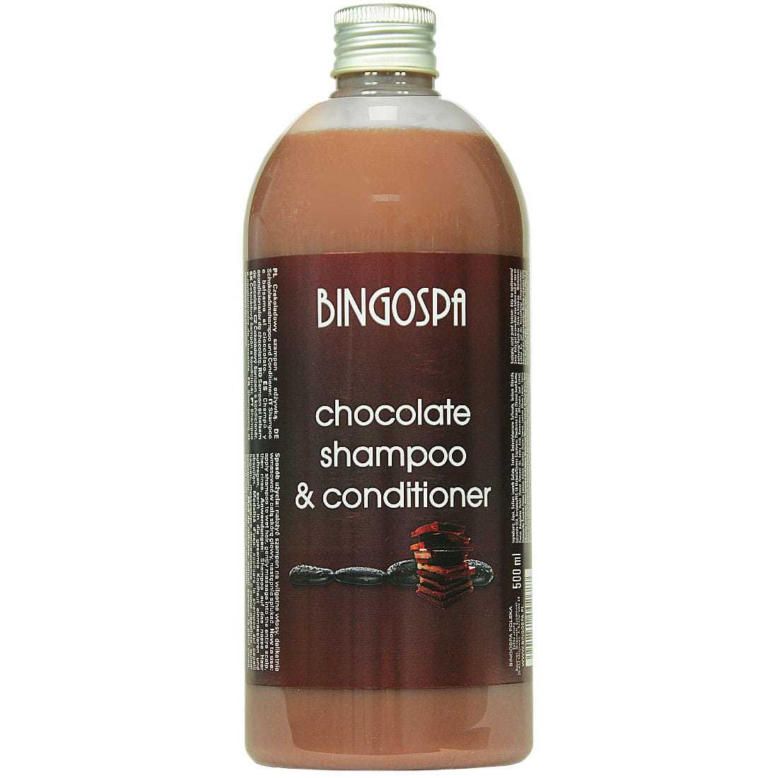Bingospa czekoladowy szampon do włosów z odżywką, 500 ml