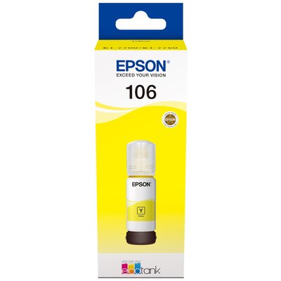 Tusz EPSON EcoTank 106 Żółty 70 ml C13T00R440