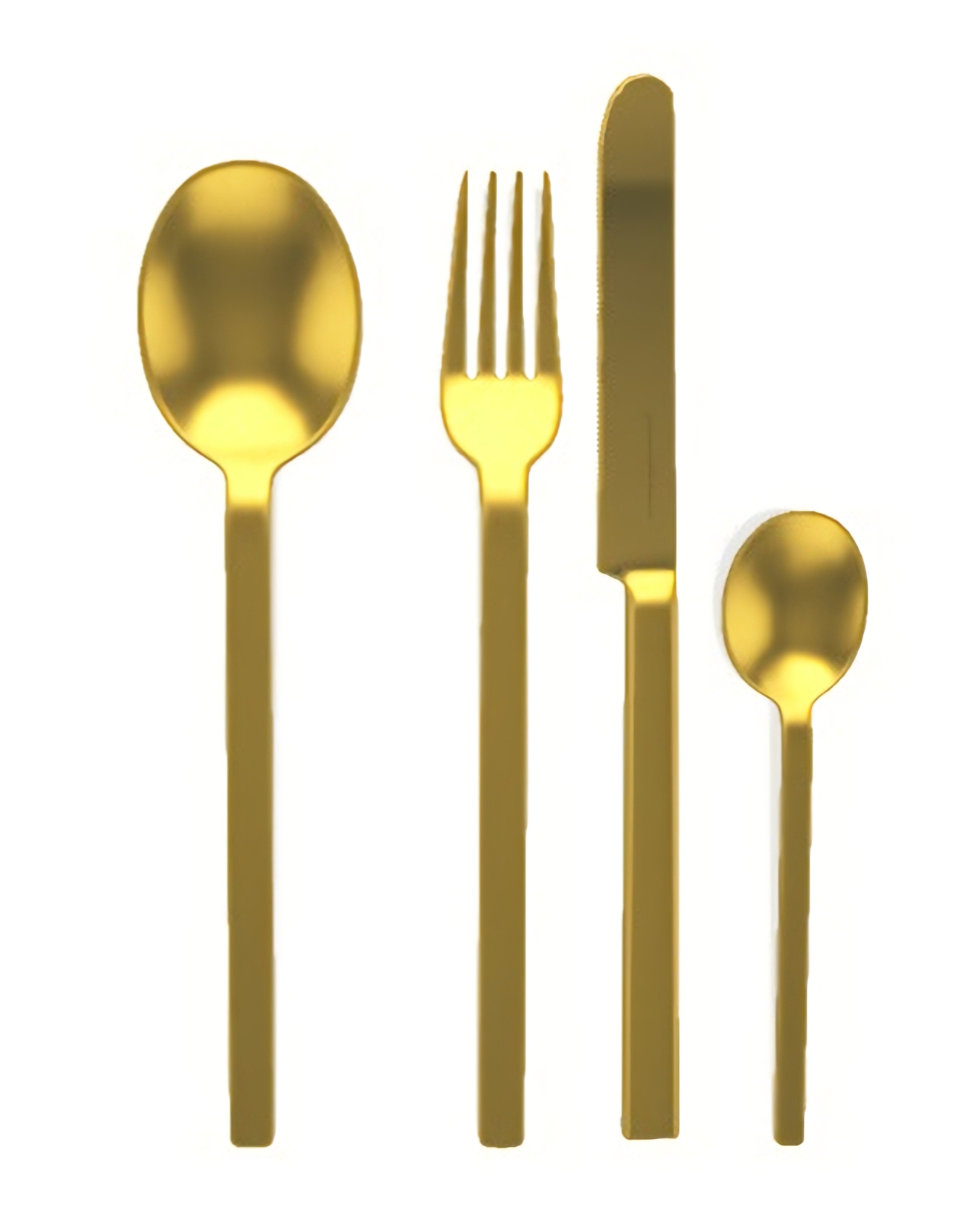 MEPRA - Zestaw sztućców dla 1 osoby Stile Złoty matowy