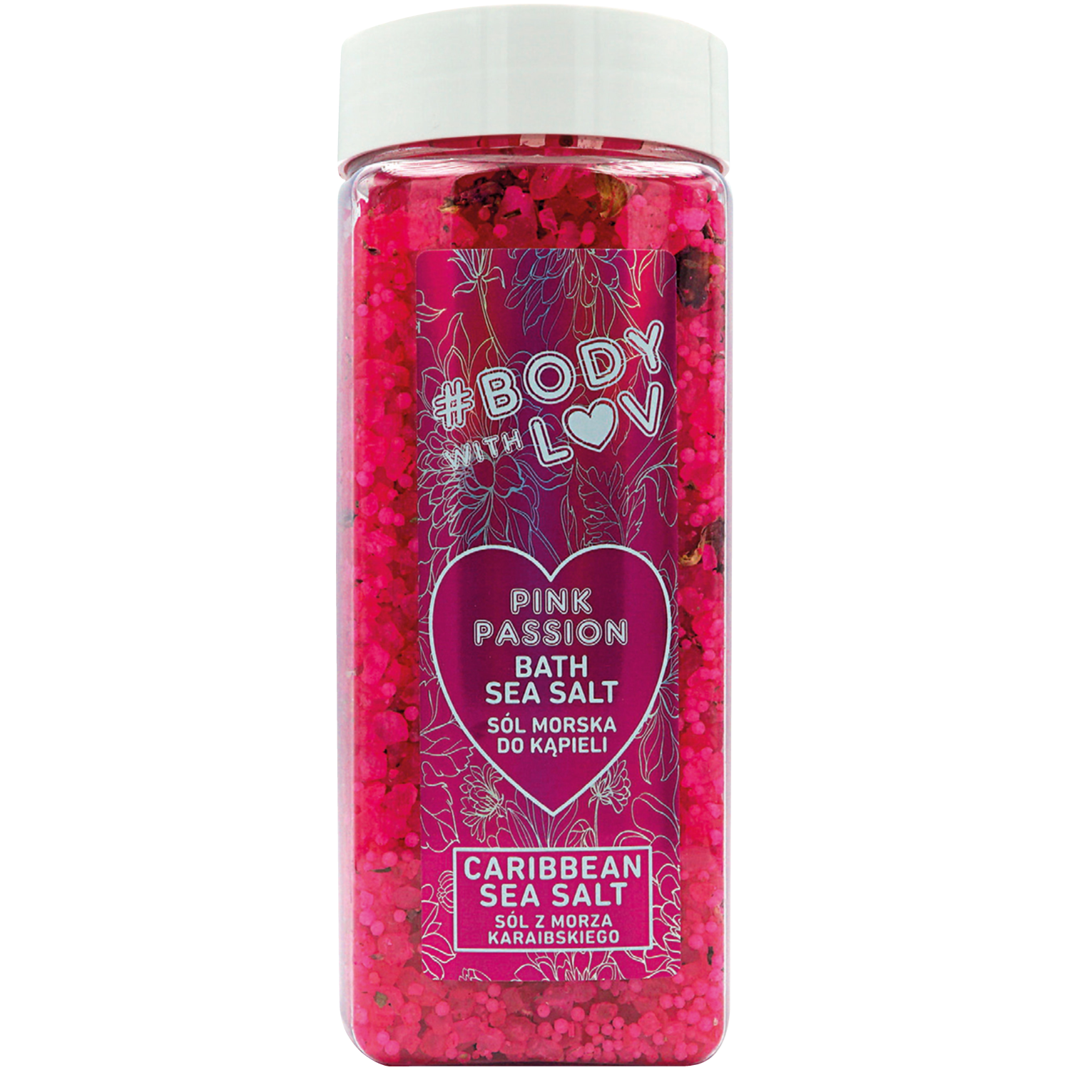 Body With Luv sól morska do kąpieli, 500 g