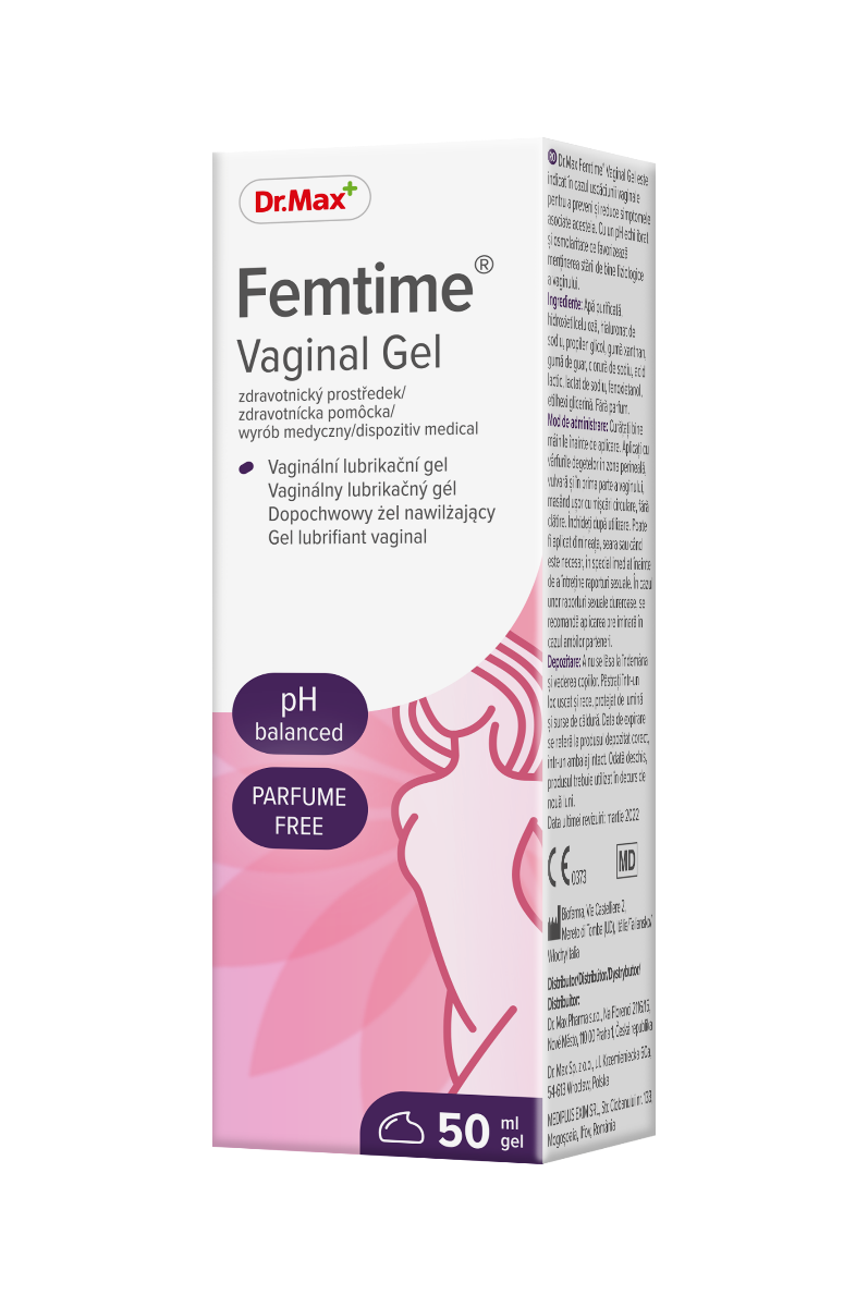Femtime Vaginal Gel Dr.Max, dopochwowy żel nawilżający, 50 ml