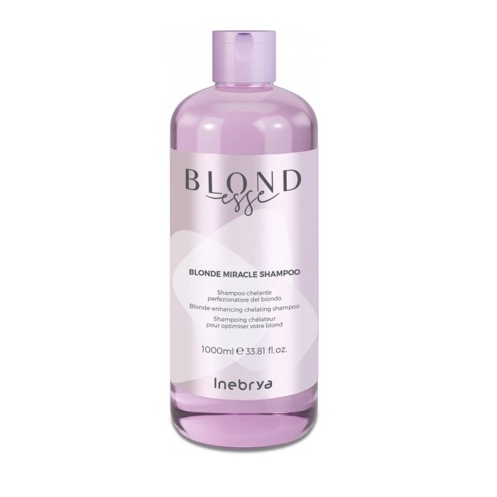 Inebrya Blondesse Blonde Miracle odżywczy szampon do włosów blond, 1000 ml