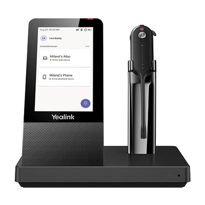 Słuchawki YEALINK WH67 Teams Bezprzewodowe, Douszne