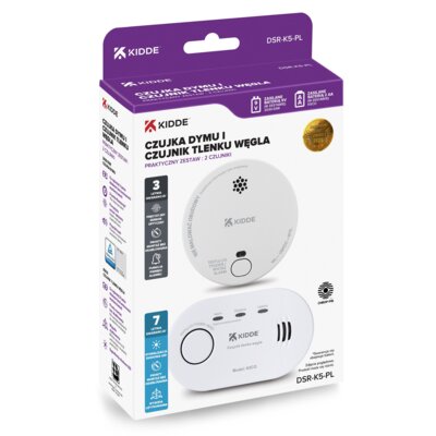 Czujnik tlenku węgla (czadu) KIDDE DSR-K5-PL