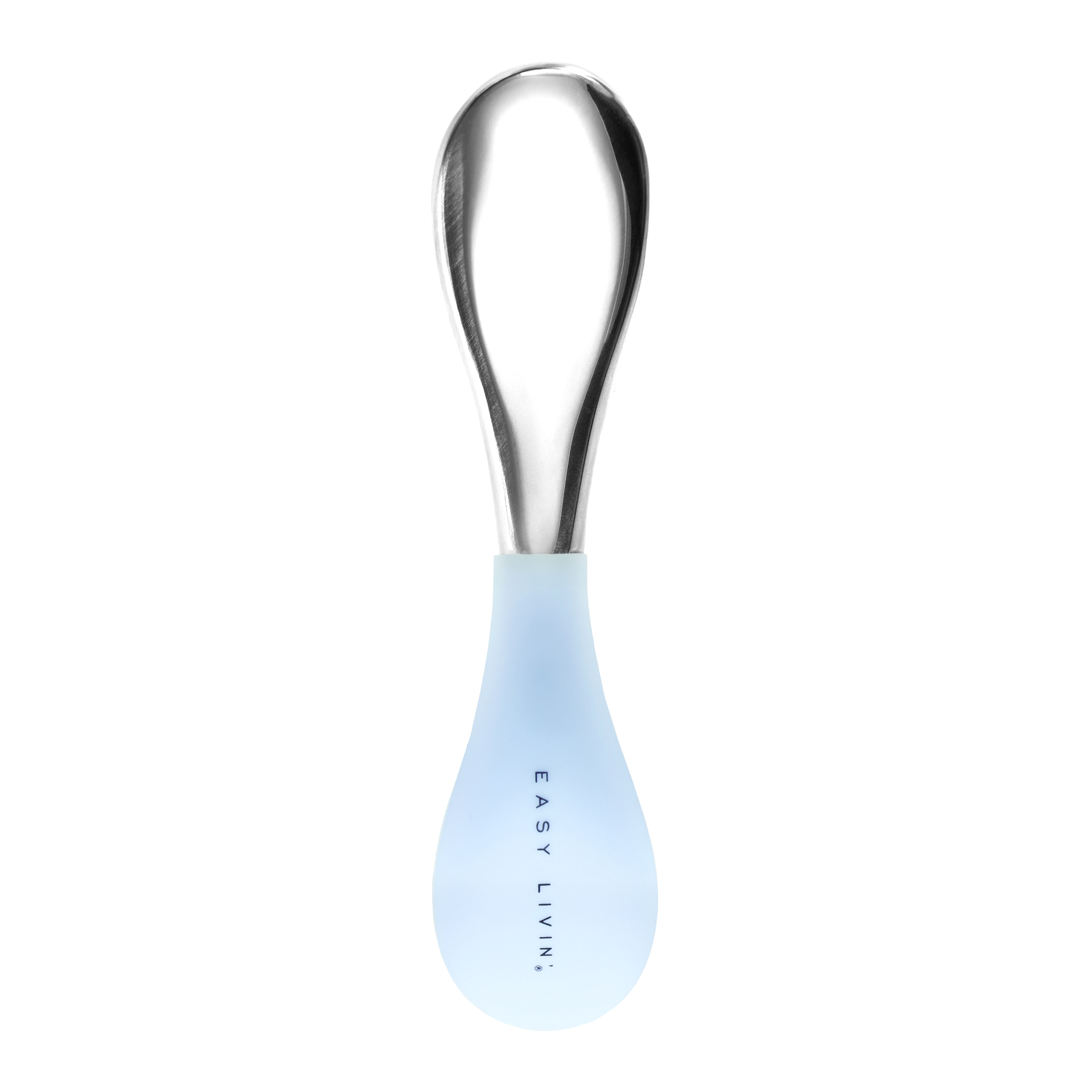 Easy Livin' Mini Cryo Spoon zimna mini łyżka do masażu twarzy i okolic oczu, kolor baby blue, 1 szt.