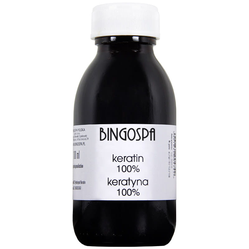 Bingospa keratyna 100% zwiększająca objętość włosów, 100 ml
