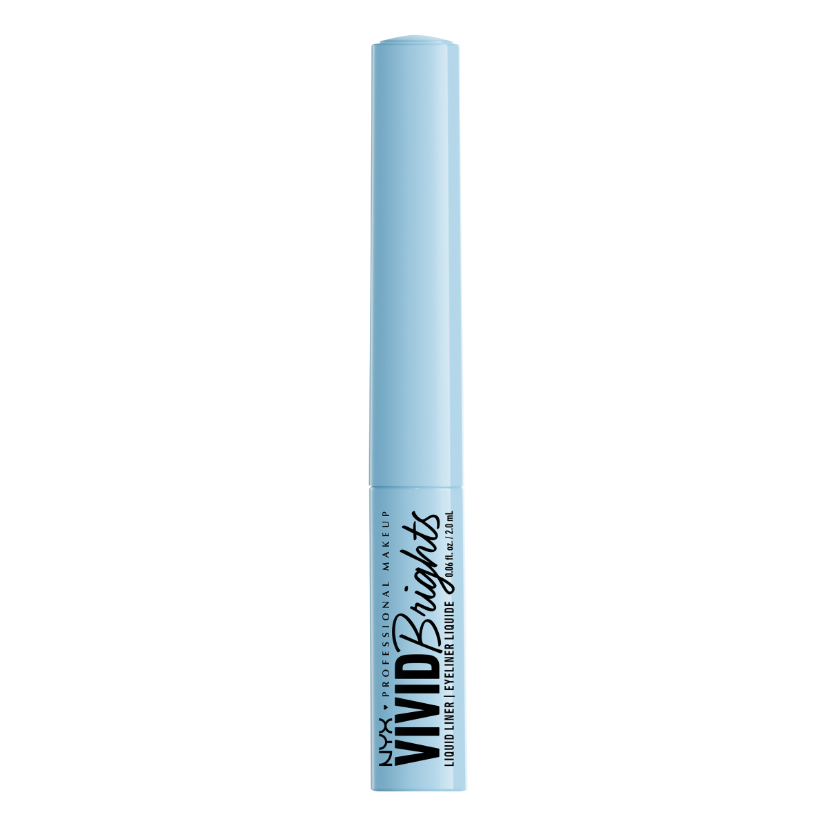 NYX Professional Makeup Vivid Brights eyeliner w pędzelku do powiek blue thang, 3,5 ml