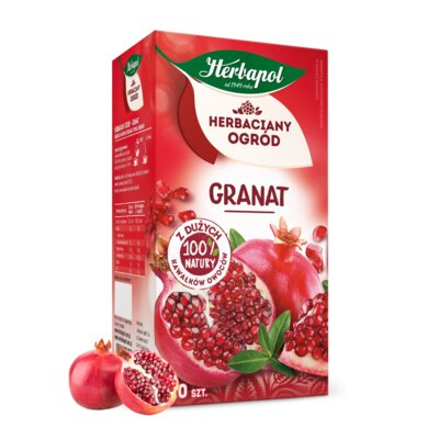 Herbata HERBAPOL Herbaciany Ogród Granat (20 sztuk)