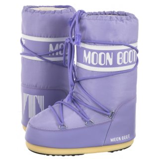 Śniegowce Moon Boot Icon Nylon Lilac Kids 14004400089
