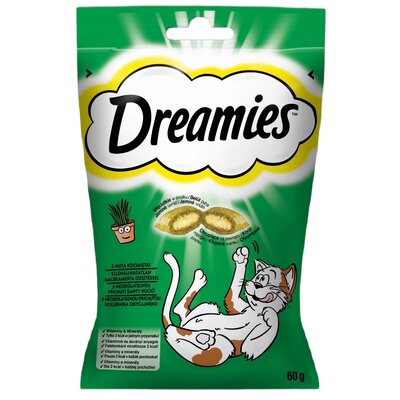 Przysmak dla kota DREAMIES z Nutą Kocimiętki 60 g