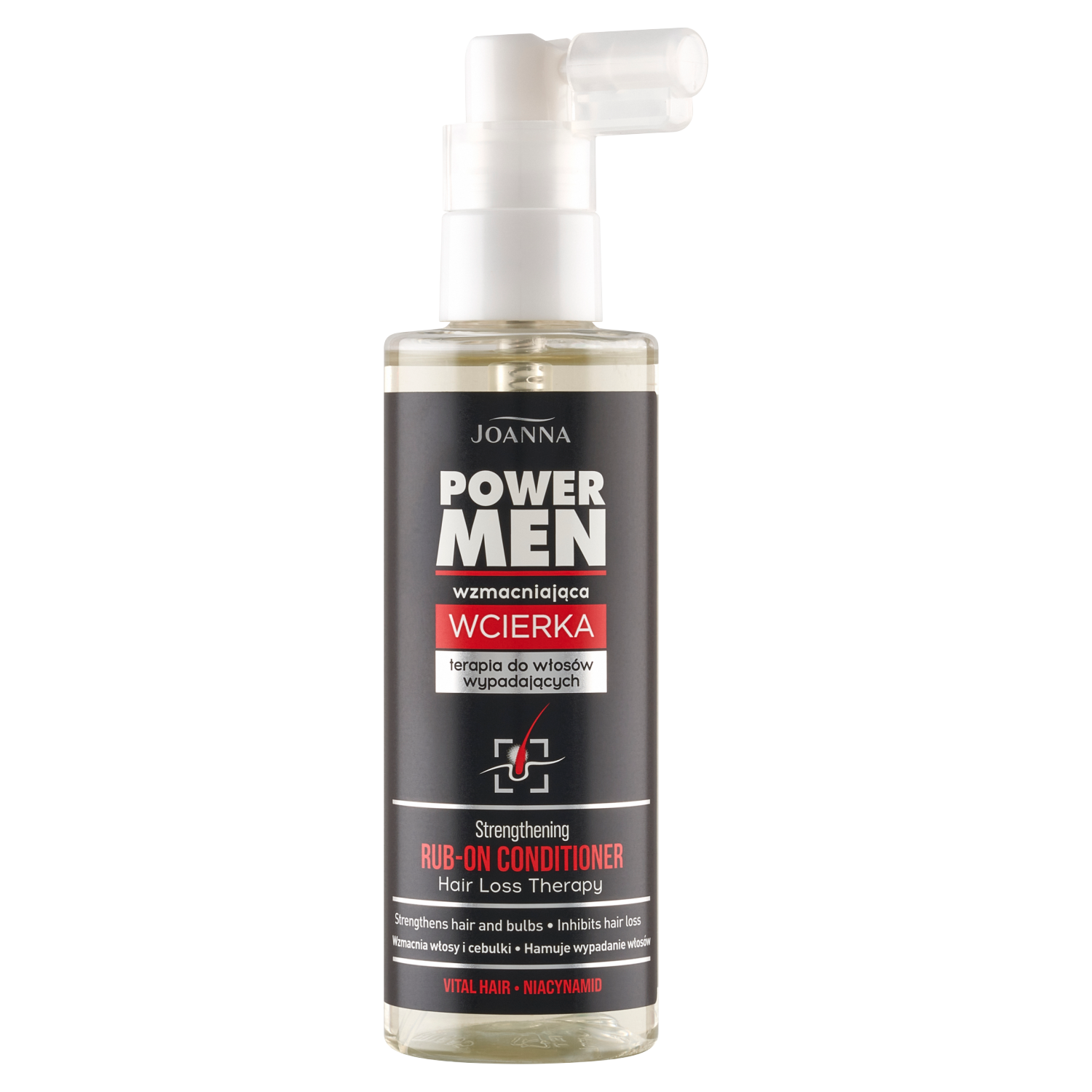 Joanna Power Men wzmacniająca wcierka do włosów, 100 ml