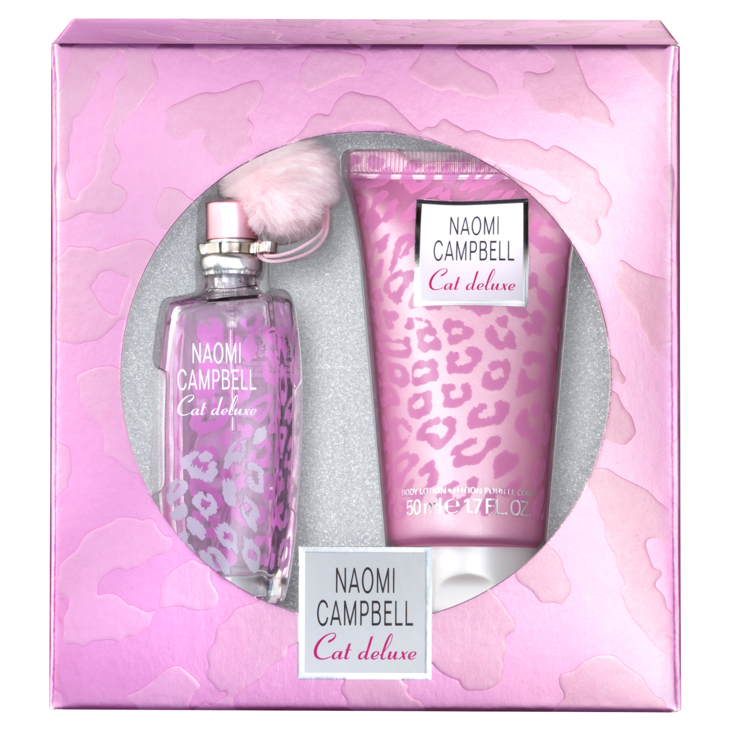Naomi Campbell Cat Deluxe zestaw: woda toaletowa damska, 15 ml + balsam perfumowany do ciała, 50 ml