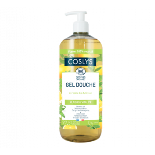 Coslys delikatny żel pod prysznic werbena cytryna, 1 l