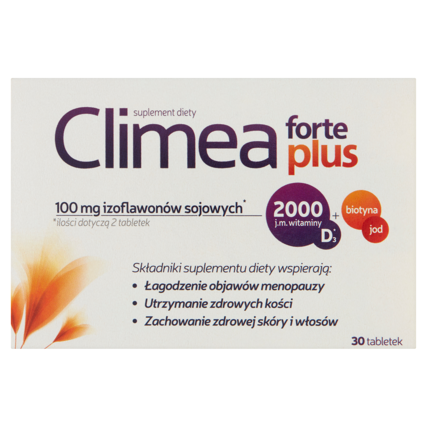 Climea Forte Plus suplement diety, 30 tabl./1 opak.